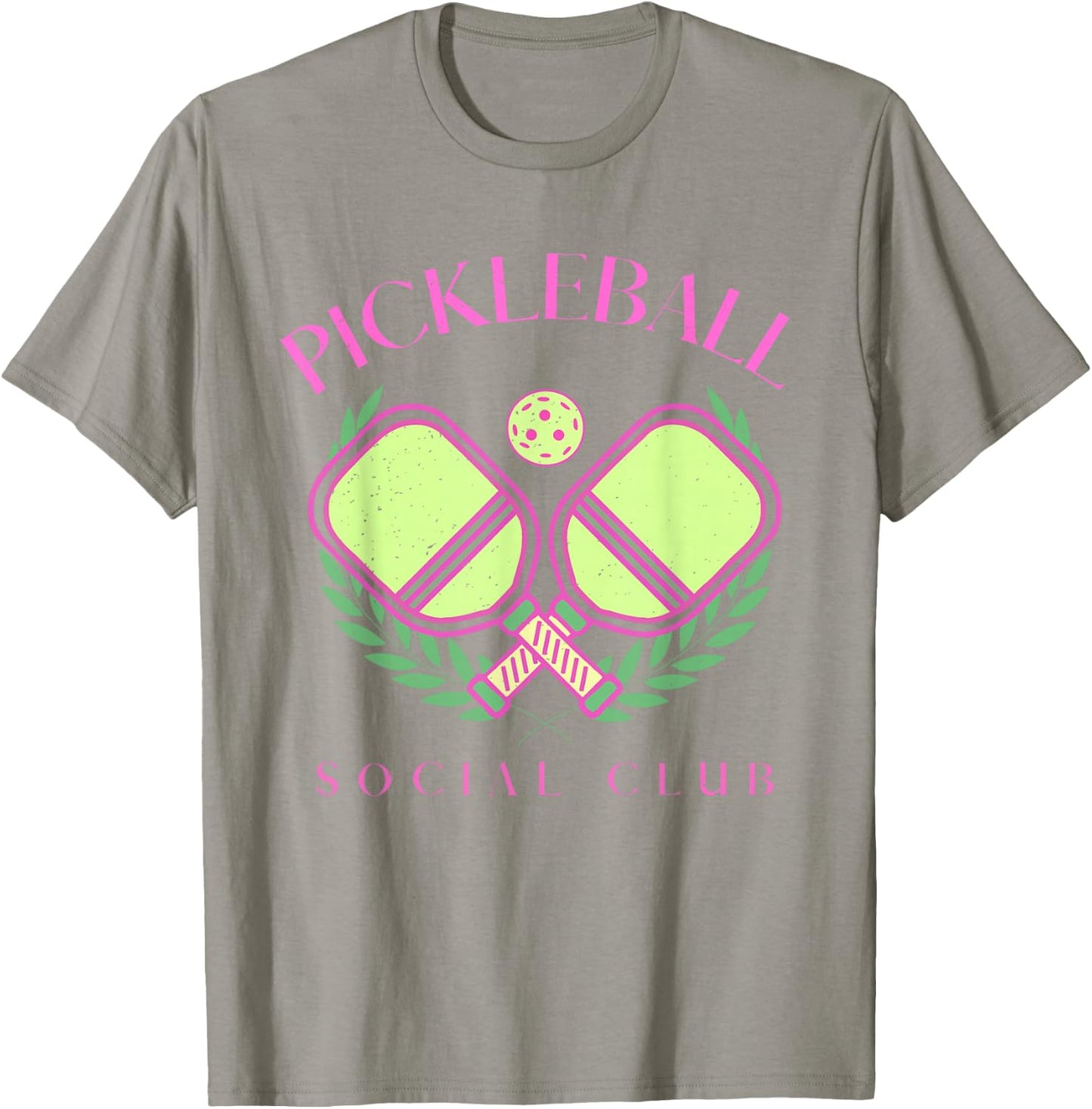 Coquette Pickleball Club Funny Pickleball Player Women Girls T-Shirt - T-Shirt | Sand