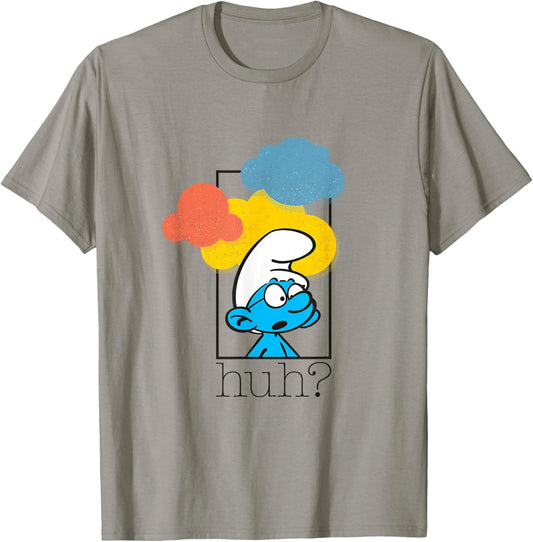 Huh Brainy Smurf T-Shirt - T-Shirt | Sand