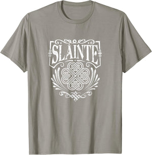 Slainte "Cheers Good Health" from Ireland Men's Women's T-Shirt - T-Shirt | Sand