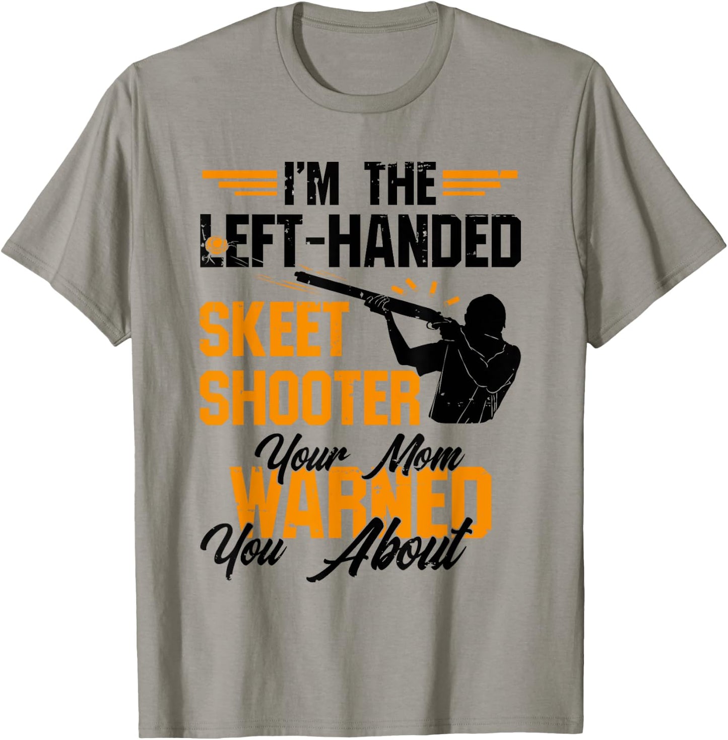 Trap Skeet Shooting - Left Handed Skeet Shooter T-Shirt - T-Shirt | Sand