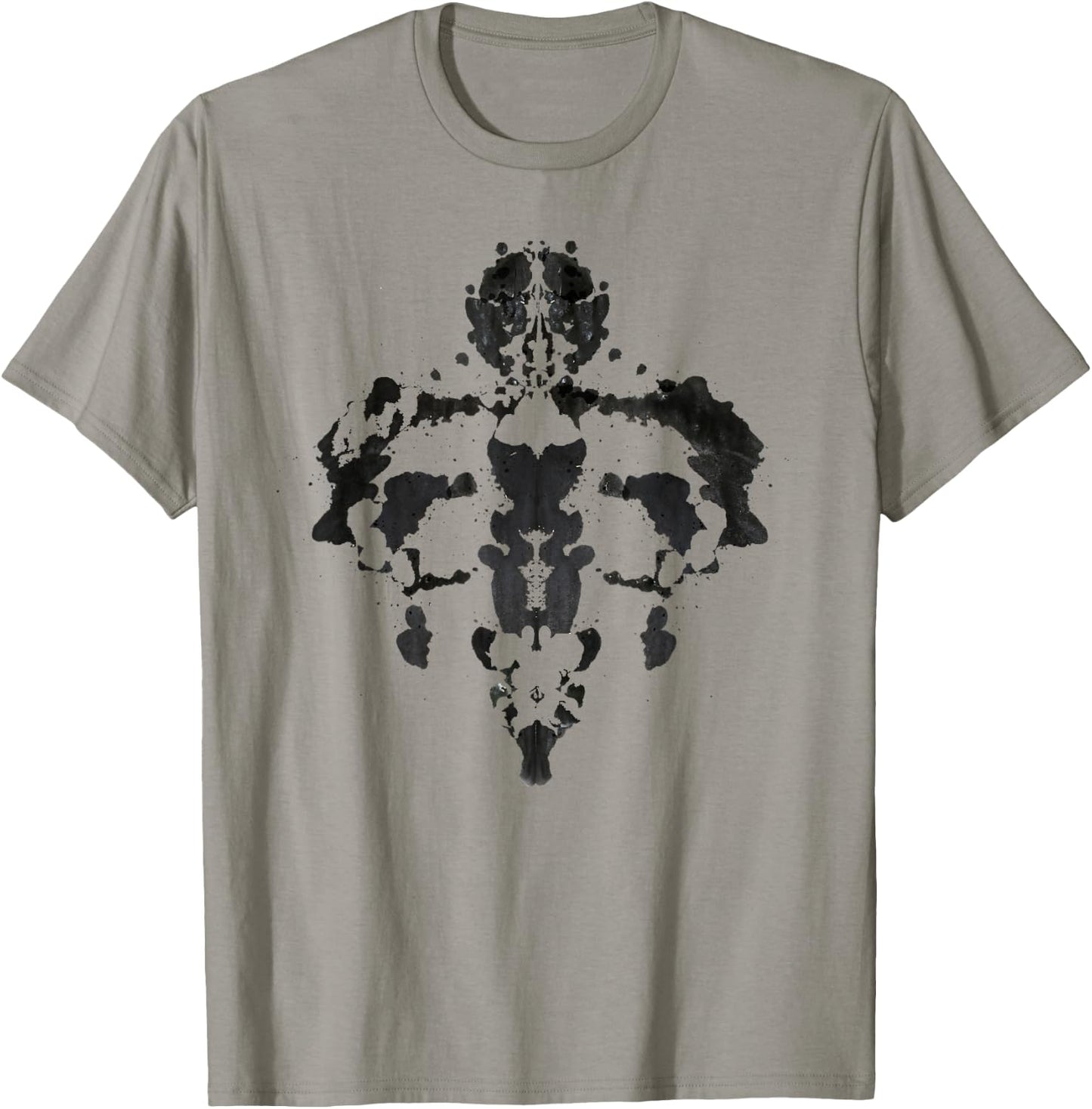 Rorschach Ink Blot Test T Shirt Cool Psychology Gift T-Shirt - T-Shirt | Sand