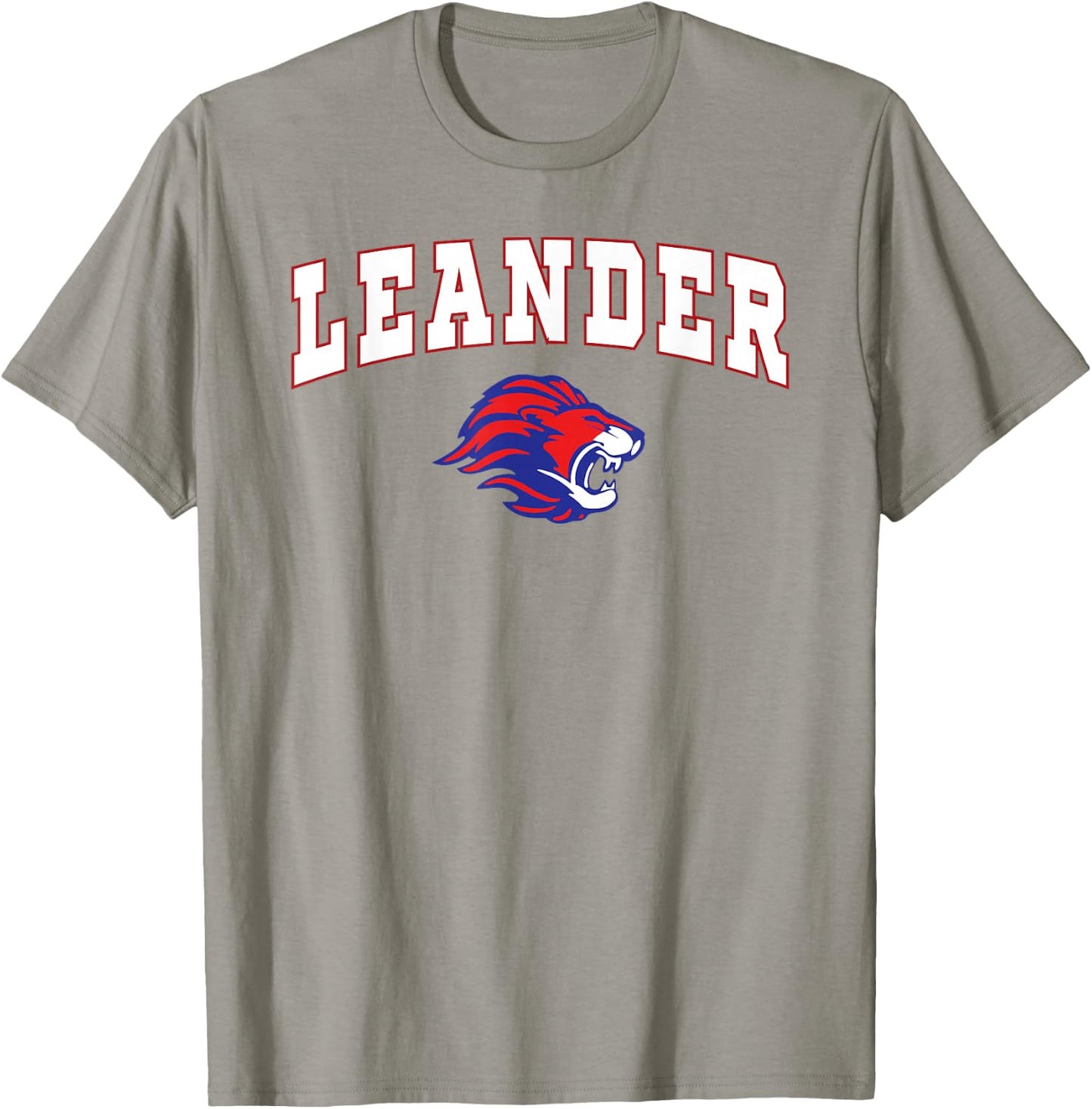 Leander High School Lions C2 T-Shirt - T-Shirt | Sand