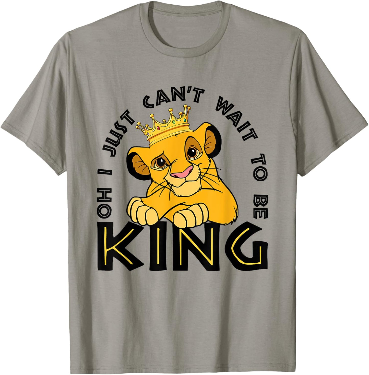 Oh I Just Can't Wait To Be King, Family Trip, Wild Trip Lion T-Shirt - T-Shirt | Sand