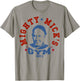 Rocky Mighty Mick's Gym Blue Hue Portrait Logo T-Shirt - T-Shirt | Sand