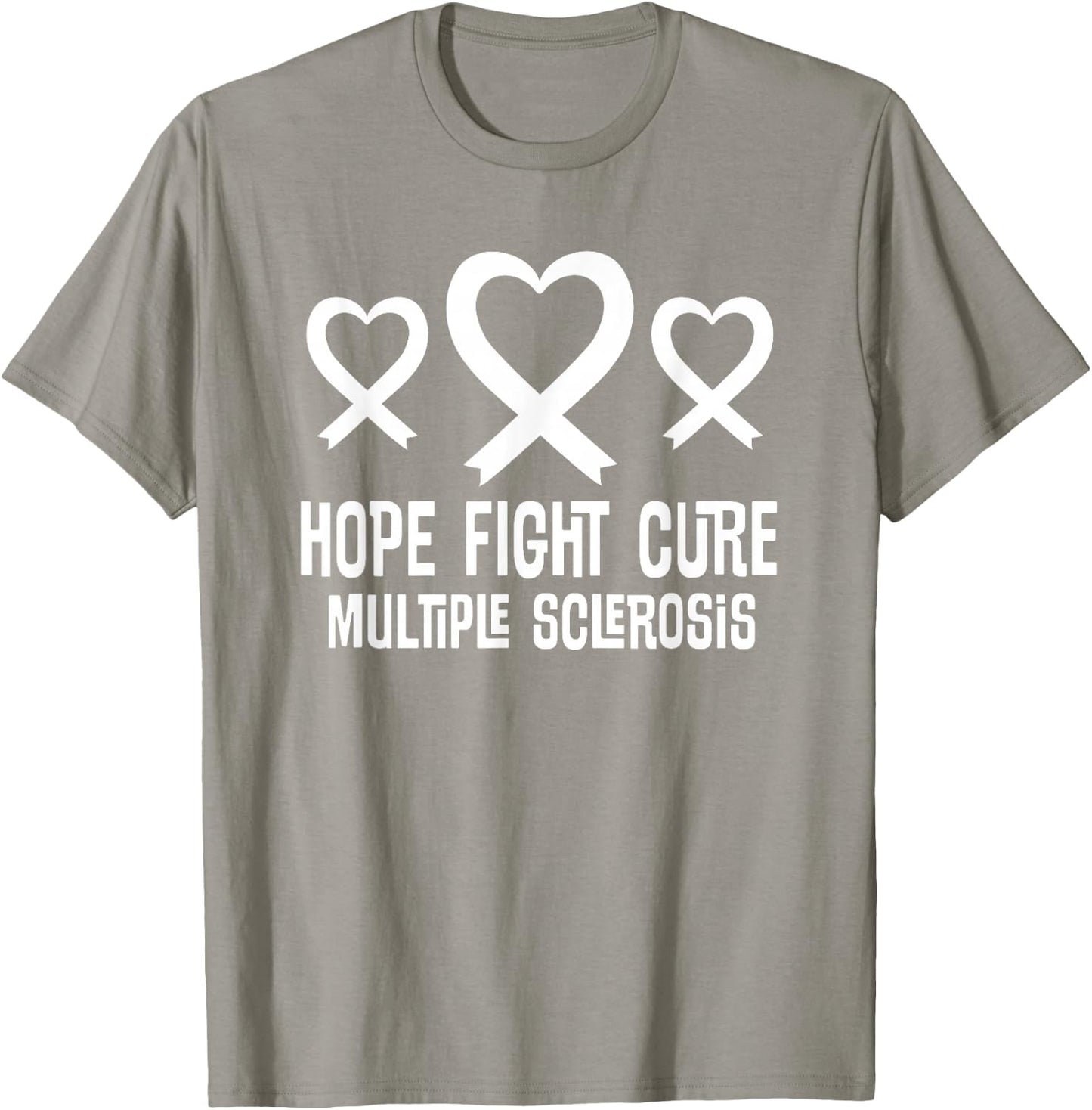 Multiple Sclerosis Awareness MS Hope Walk T-Shirt - T-Shirt | Sand