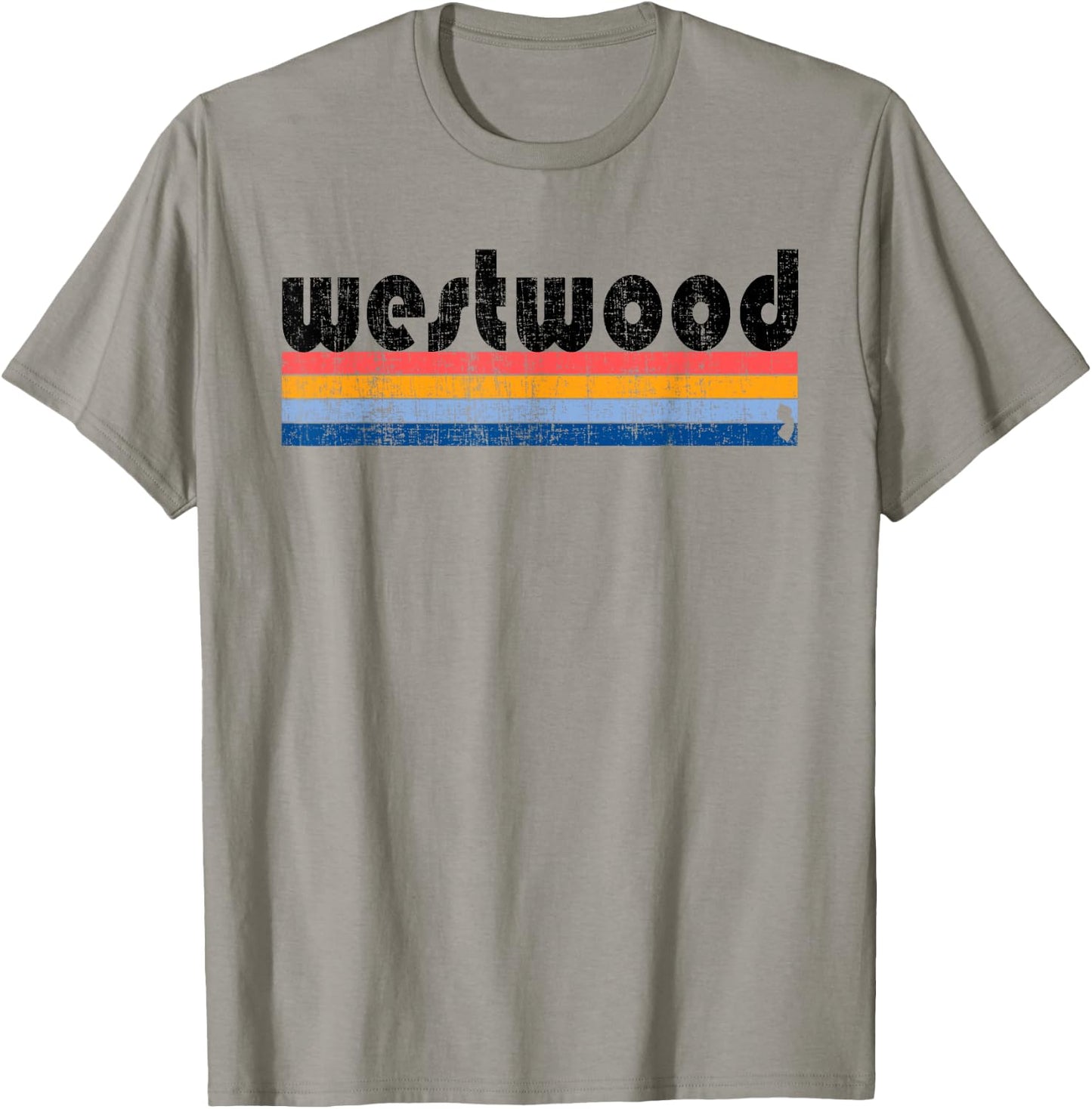 Vintage 80s Style Westwood NJ T-Shirt - T-Shirt | Sand