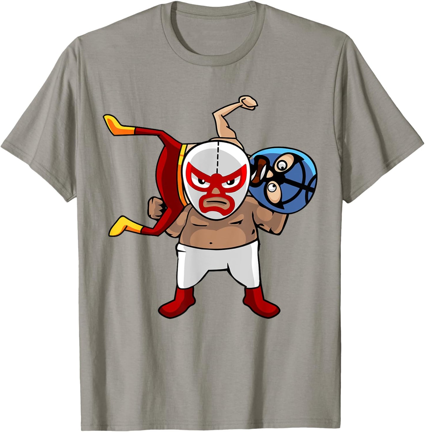 Cool Mexican Wrestling Lucha Libre Mask - Retro Legend T-Shirt - T-Shirt | Sand