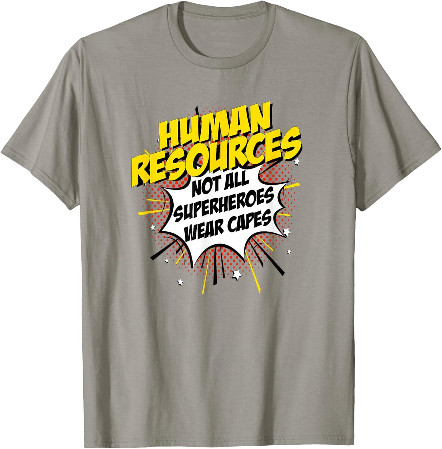 Human Resources Superhero product Funny Comic Gifts Idea T-Shirt - T-Shirt | Sand