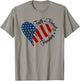 Faith Family Freedom America T Shirt T-Shirt - T-Shirt | Sand