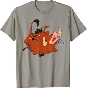 Disney The Lion King Pumbaa Snack Time T-Shirt - T-Shirt | Sand