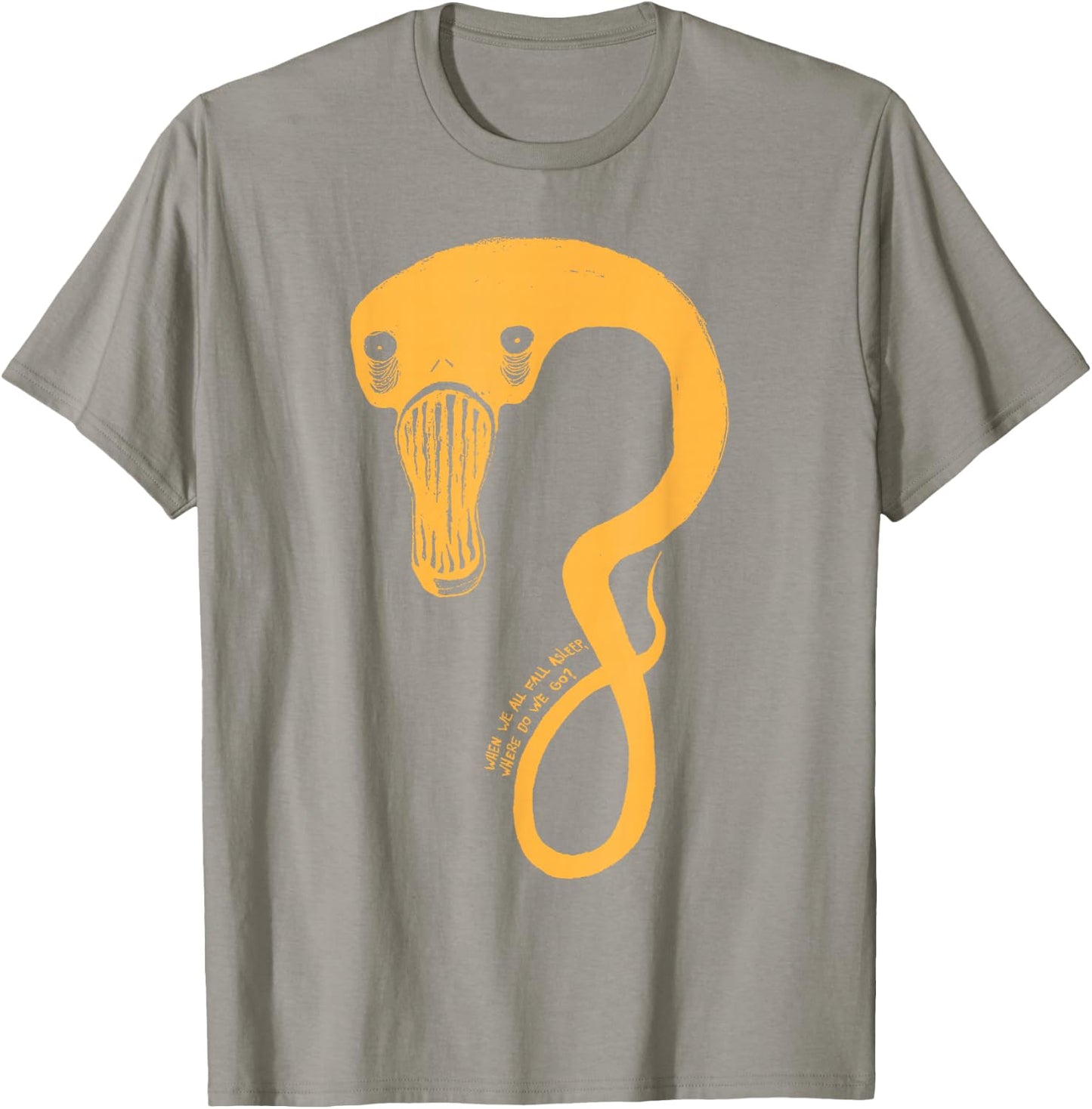 Billie Eilish Official Orange Monster T-Shirt - T-Shirt | Sand
