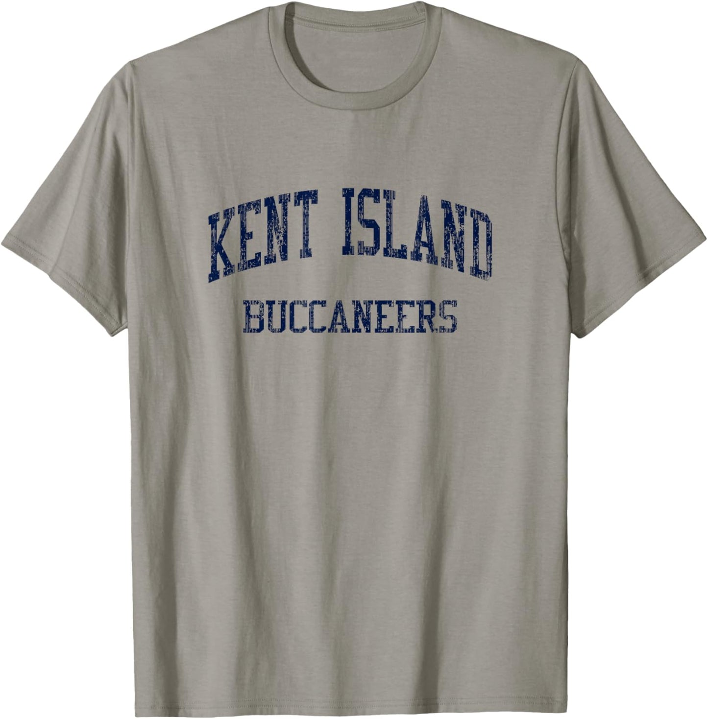 Kent Island High School HS Stevensville MD Vintage Sports T-Shirt - T-Shirt | Sand
