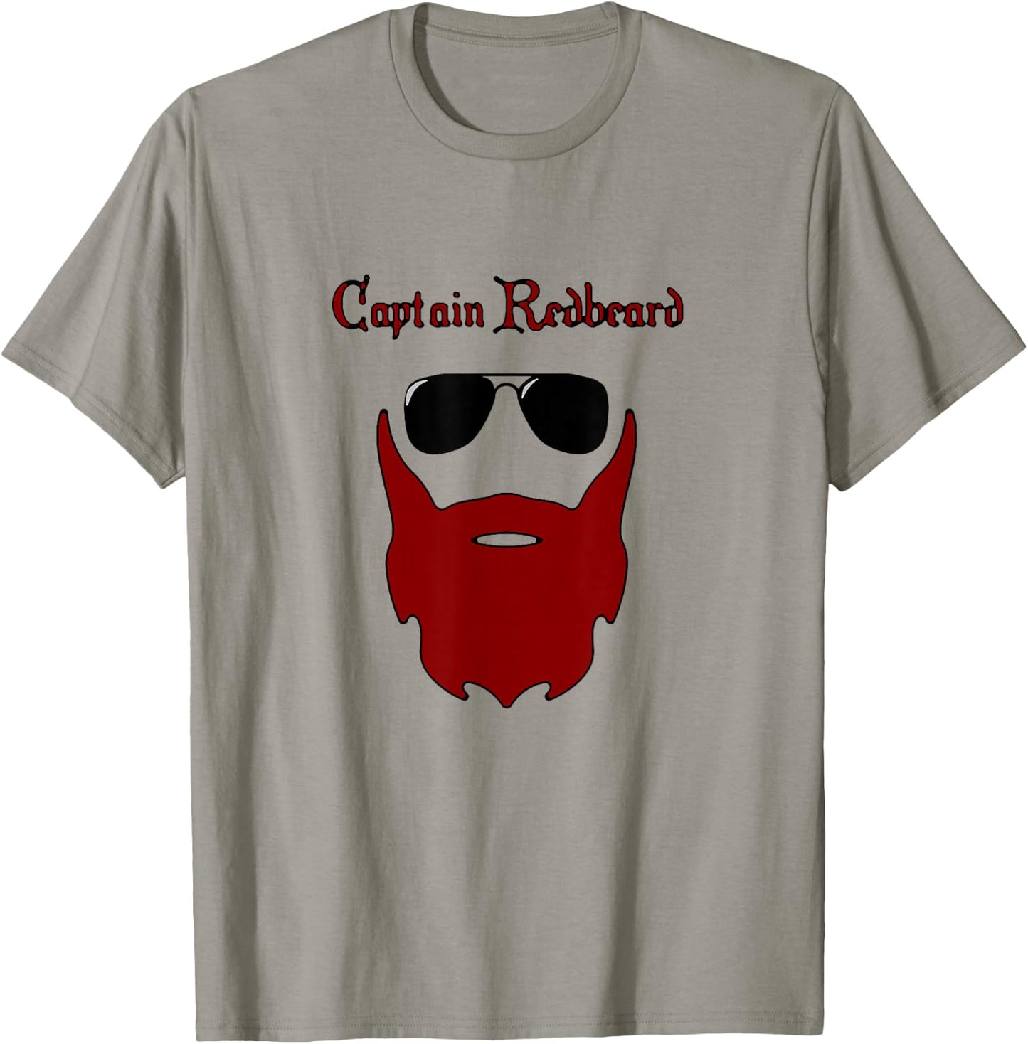 Captain Redbeard for Redhead Aviator T-Shirt - T-Shirt | Sand