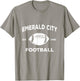 Wizard of Oz Emerald City Football Costume Halloween T-Shirt - T-Shirt | Sand
