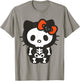 Hello Kitty Skeleton Halloween Shirt T-Shirt - T-Shirt | Sand