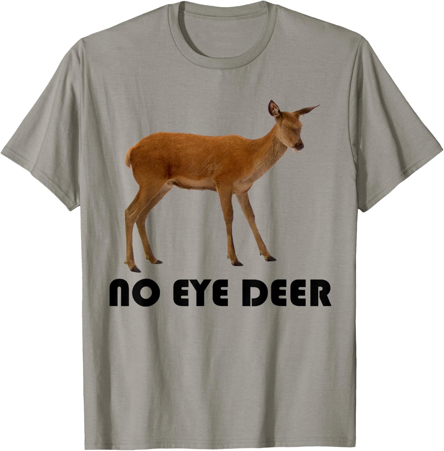 No Eye Deer Shirt T-Shirt - T-Shirt | Sand