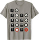 Elevator Elevator Buttons T-Shirt - T-Shirt | Sand