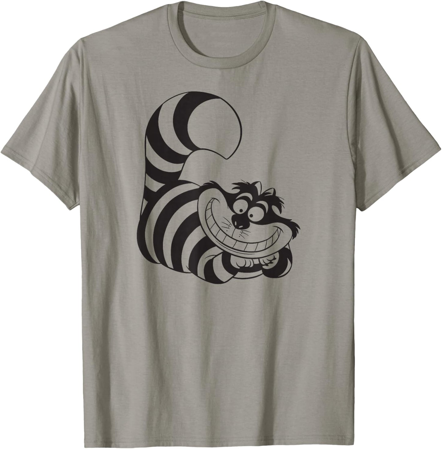 Alice in Wonderland - Cheshire Cat Smiling T-Shirt - T-Shirt | Sand