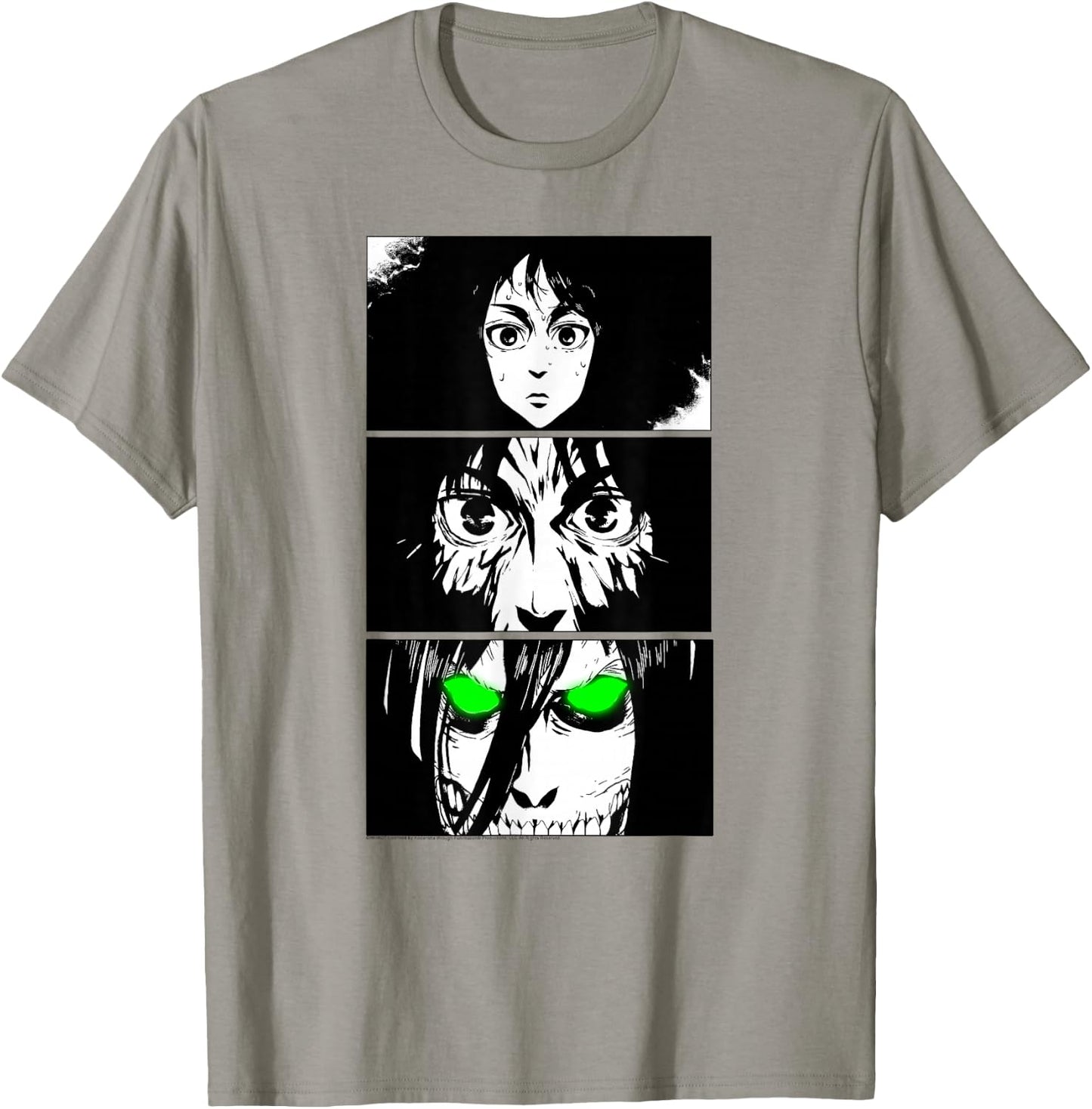 Attack on Titan Transformation to Titan Anime T-Shirt - T-Shirt | Sand