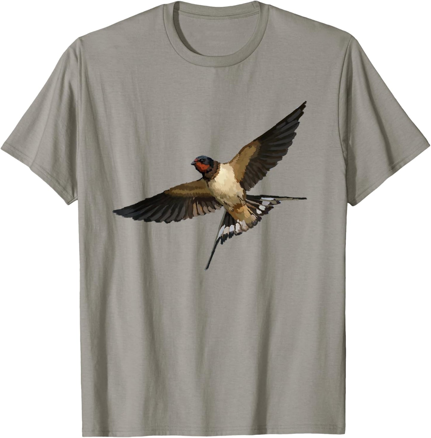 Barn Swallow Bird T Shirt T-Shirt - T-Shirt | Sand