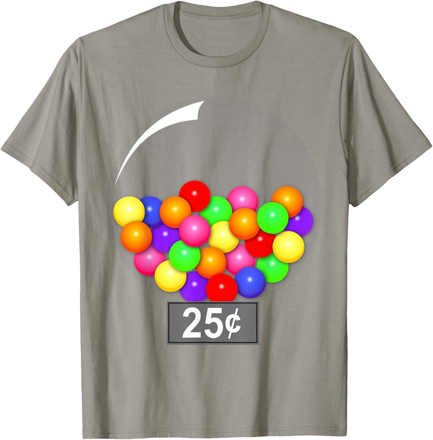Gumball Machine Quarter Couples Halloween Costume T-Shirt - T-Shirt | Sand