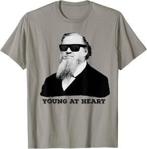 Brigham Young Heart Sunglasses Funny LDS T-Shirt - T-Shirt | Sand