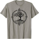 Tree of Life Yggdrasill Celtic Knot Shirt Dark Graphic T-Shirt - T-Shirt | Sand