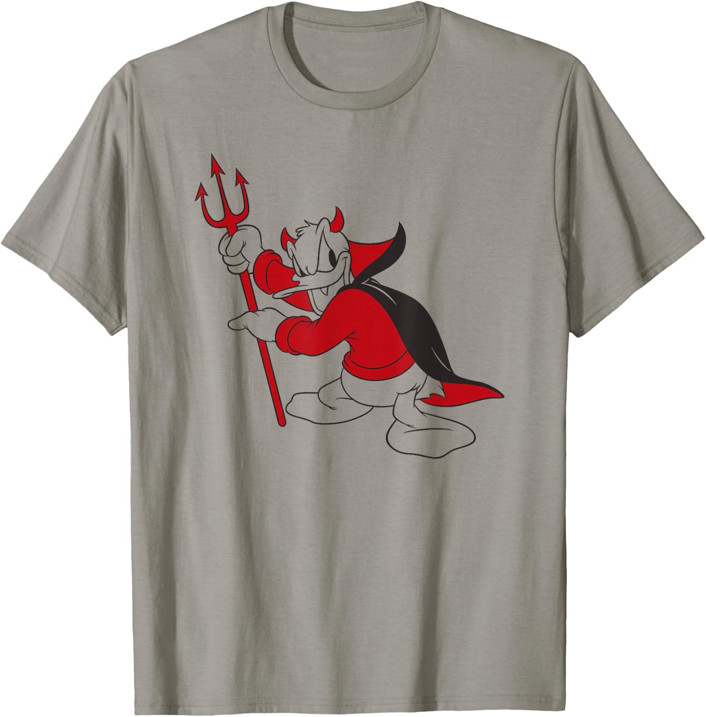 Donald Duck - Little Devil Halloween T-Shirt - T-Shirt | Sand