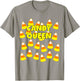 Halloween Candy Corn shirt: Candy Queen T-Shirt - T-Shirt | Sand