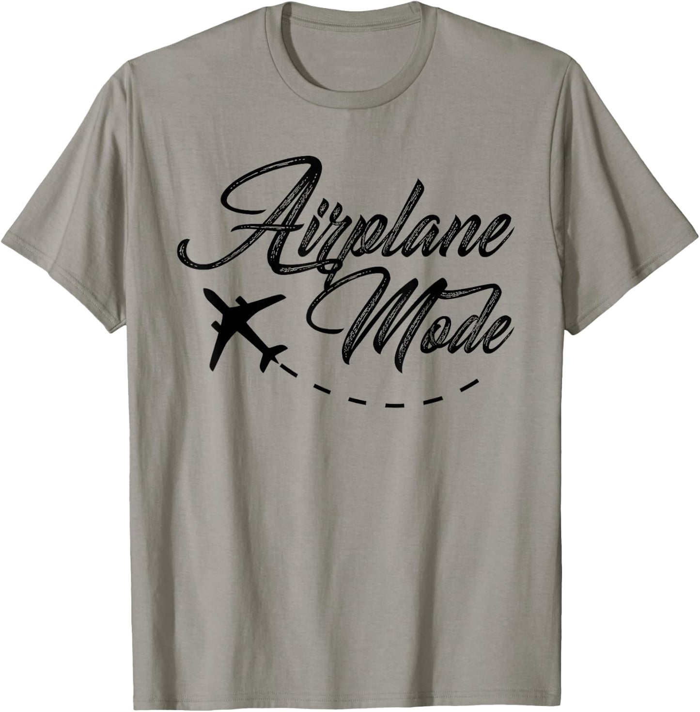 Airplane Mode Adventurer Traveler Wanderlust Women Gift T-Shirt - T-Shirt | Sand