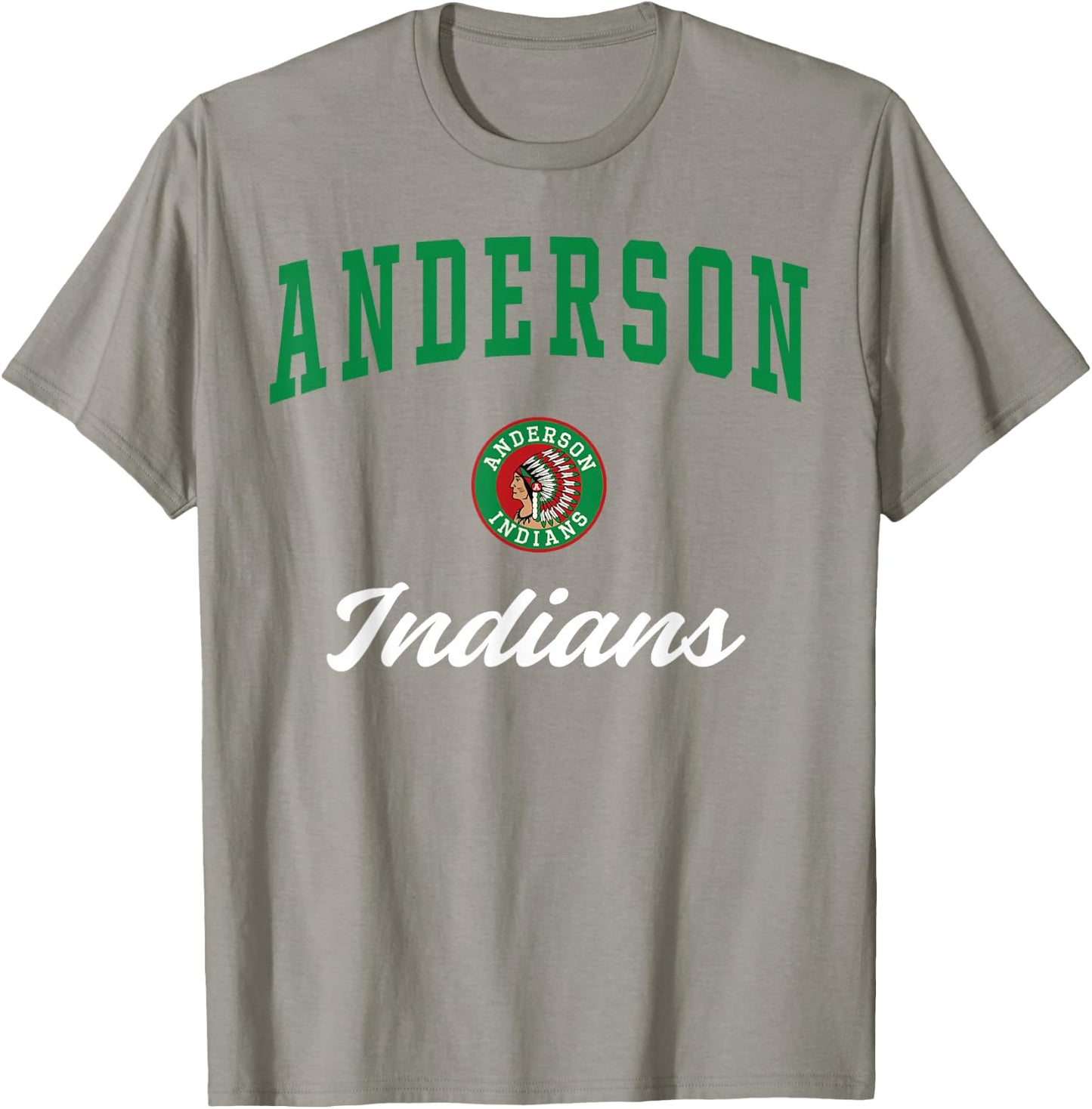 Anderson High School Indians T-Shirt - T-Shirt | Sand
