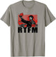 Mao RTFM Propaganda Style Graphic T-Shirt - T-Shirt | Sand