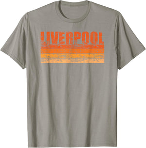 Liverpool Shirt Vintage Retro England T-Shirt - T-Shirt | Sand