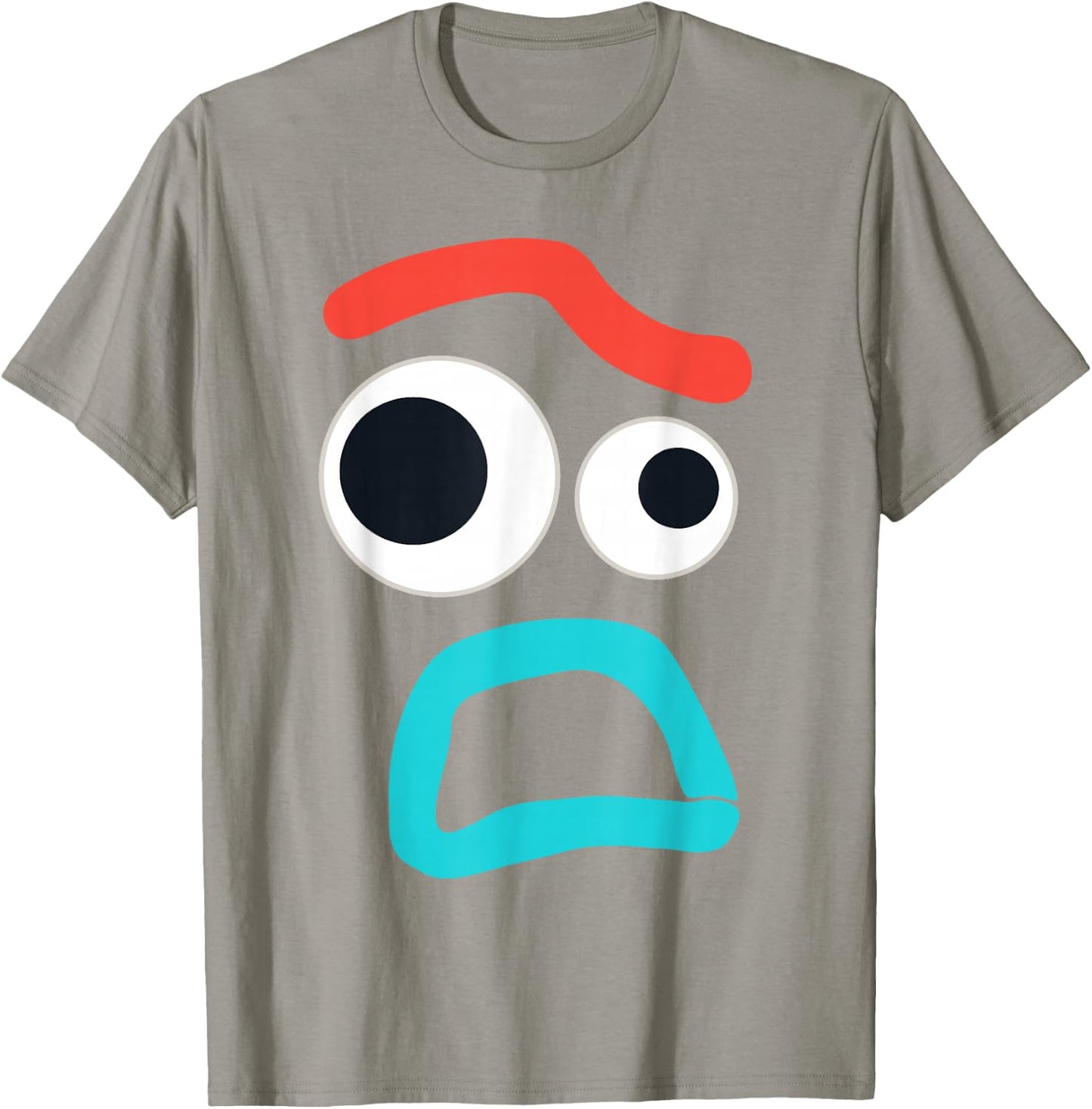 Disney and Pixar Toy Story 4 Forky Timid Face Costume T-Shirt - T-Shirt | Sand