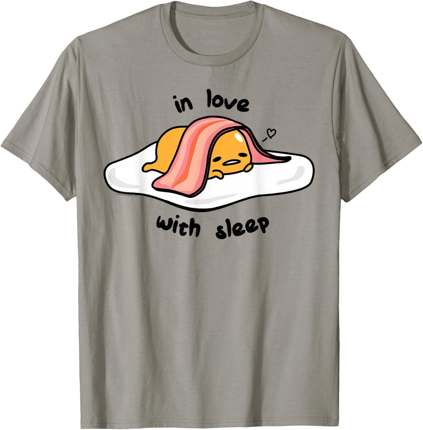 Gudetama in Love with Sleep Shirt T-Shirt - T-Shirt | Sand