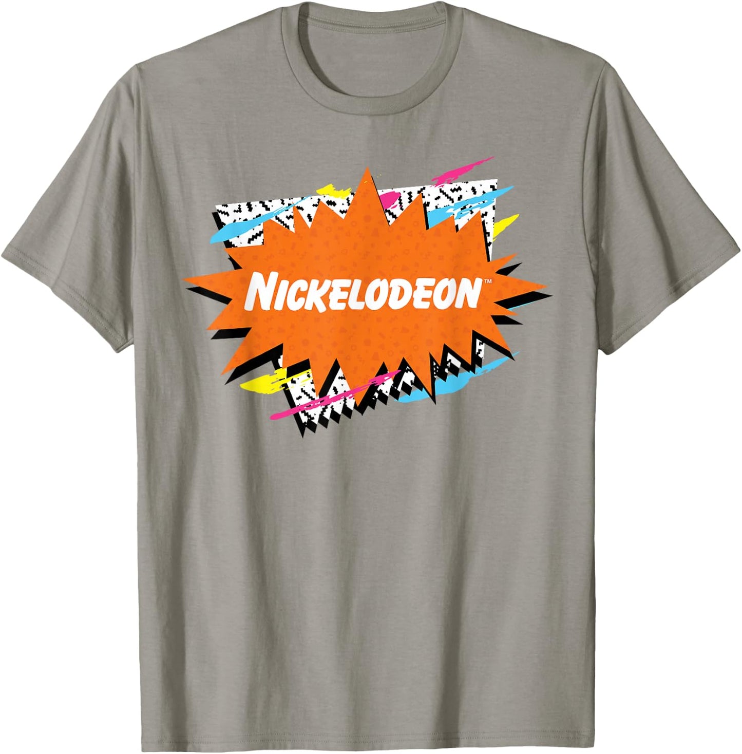 Nickelodeon Retro Logo Graphic T-Shirt - T-Shirt | Sand