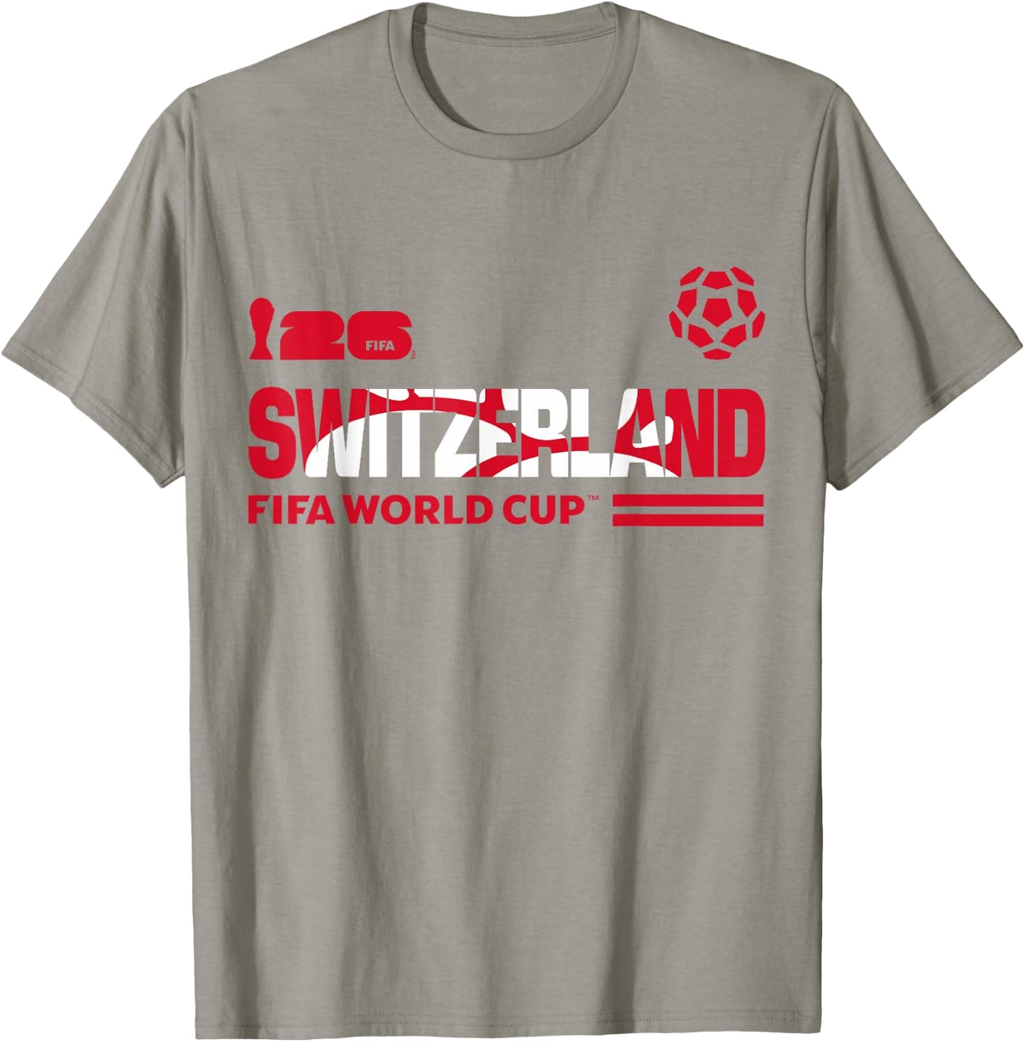 FIFA World CUP26 Qualifier Switzerland T-Shirt - T-Shirt | Sand