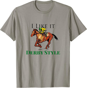 Funny Derby Horse Shirt T-Shirt - T-Shirt | Sand
