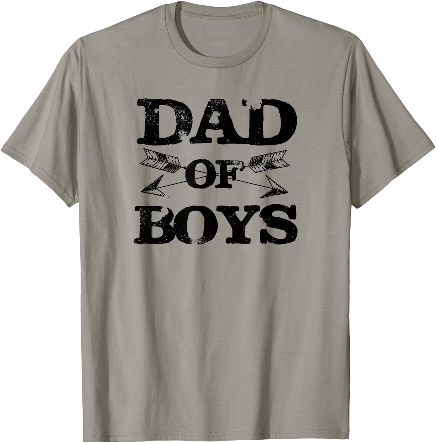 Dad Of Boys Cool Funny Daddy Fathers Day Gift Dads Men T-Shirt - T-Shirt | Sand