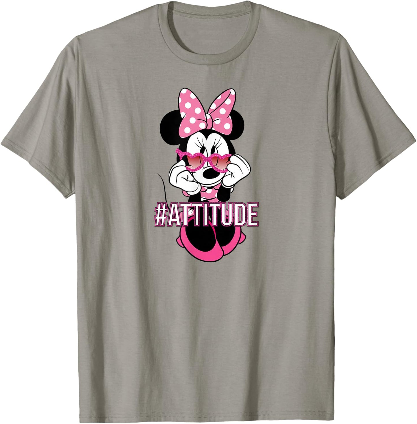 Minnie Mouse - Attitude Heart Sunglasses T-Shirt - T-Shirt | Sand