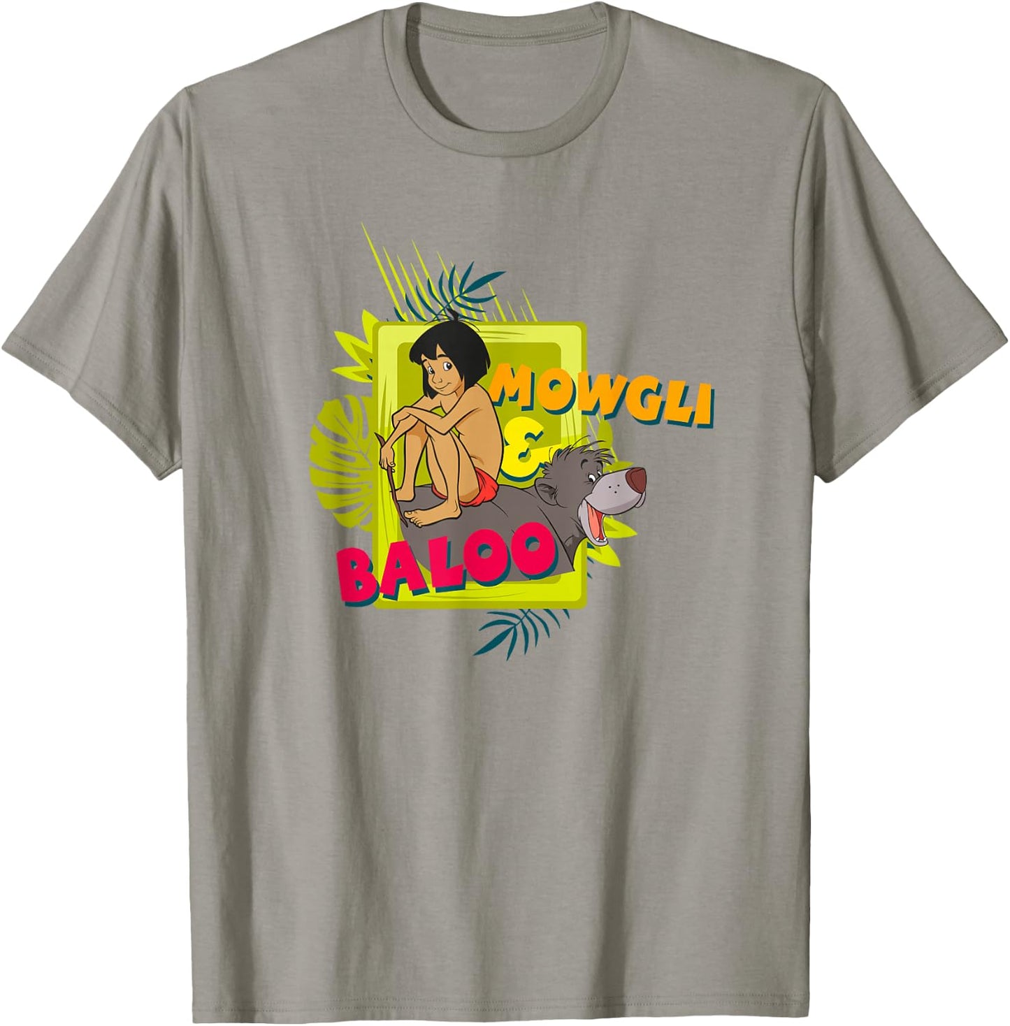 Disney The Jungle Book Baloo and Mowgli T-Shirt - T-Shirt | Sand