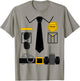 Police Costume for Kids & Adults Halloween Police Officer T-Shirt - T-Shirt | Sand