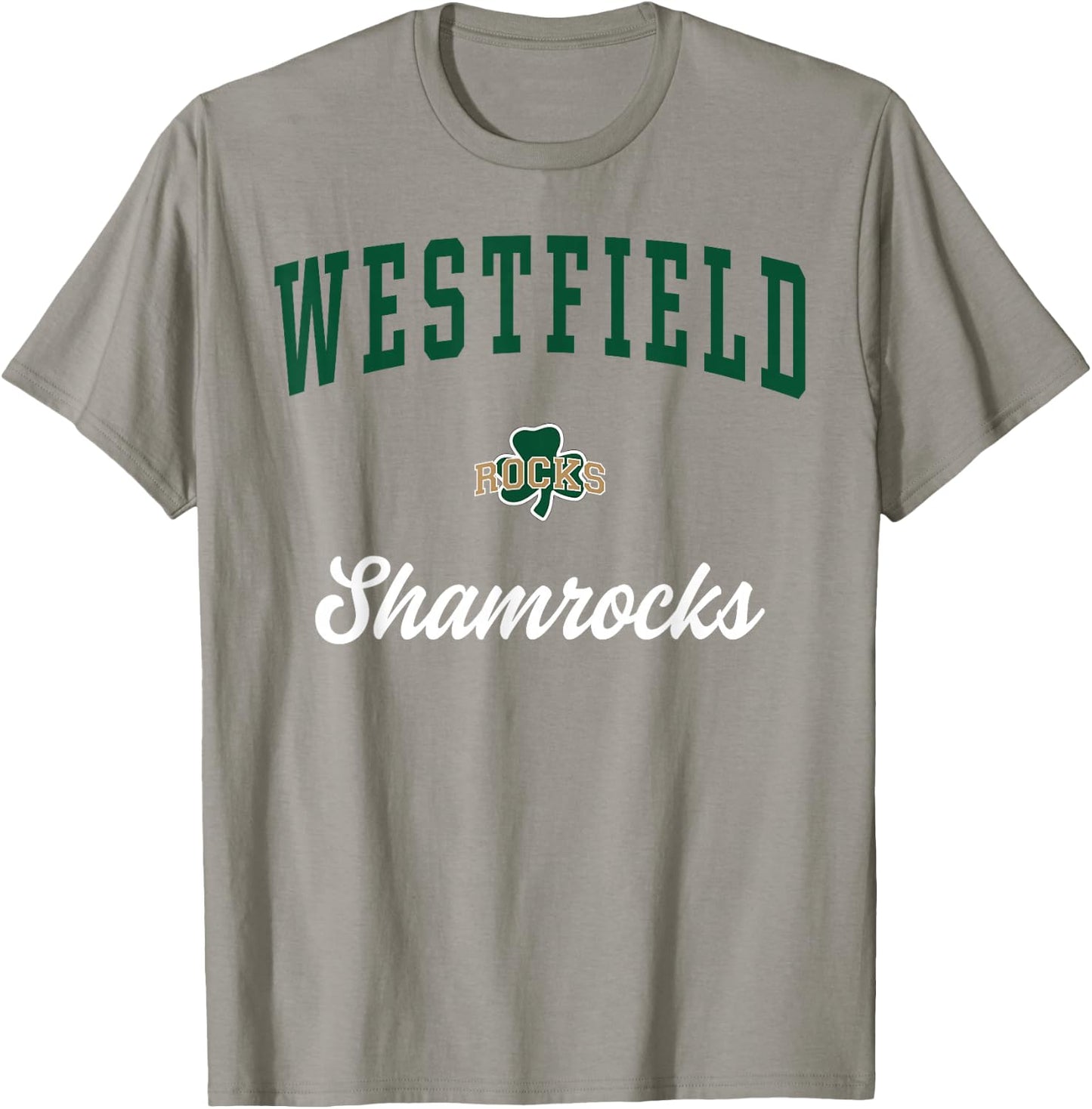 Westfield High School Shamrocks T-Shirt - T-Shirt | Sand
