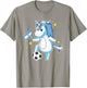 Soccer Unicorn Argentina Jersey Shirt Argentinian Football T-Shirt - T-Shirt | Sand
