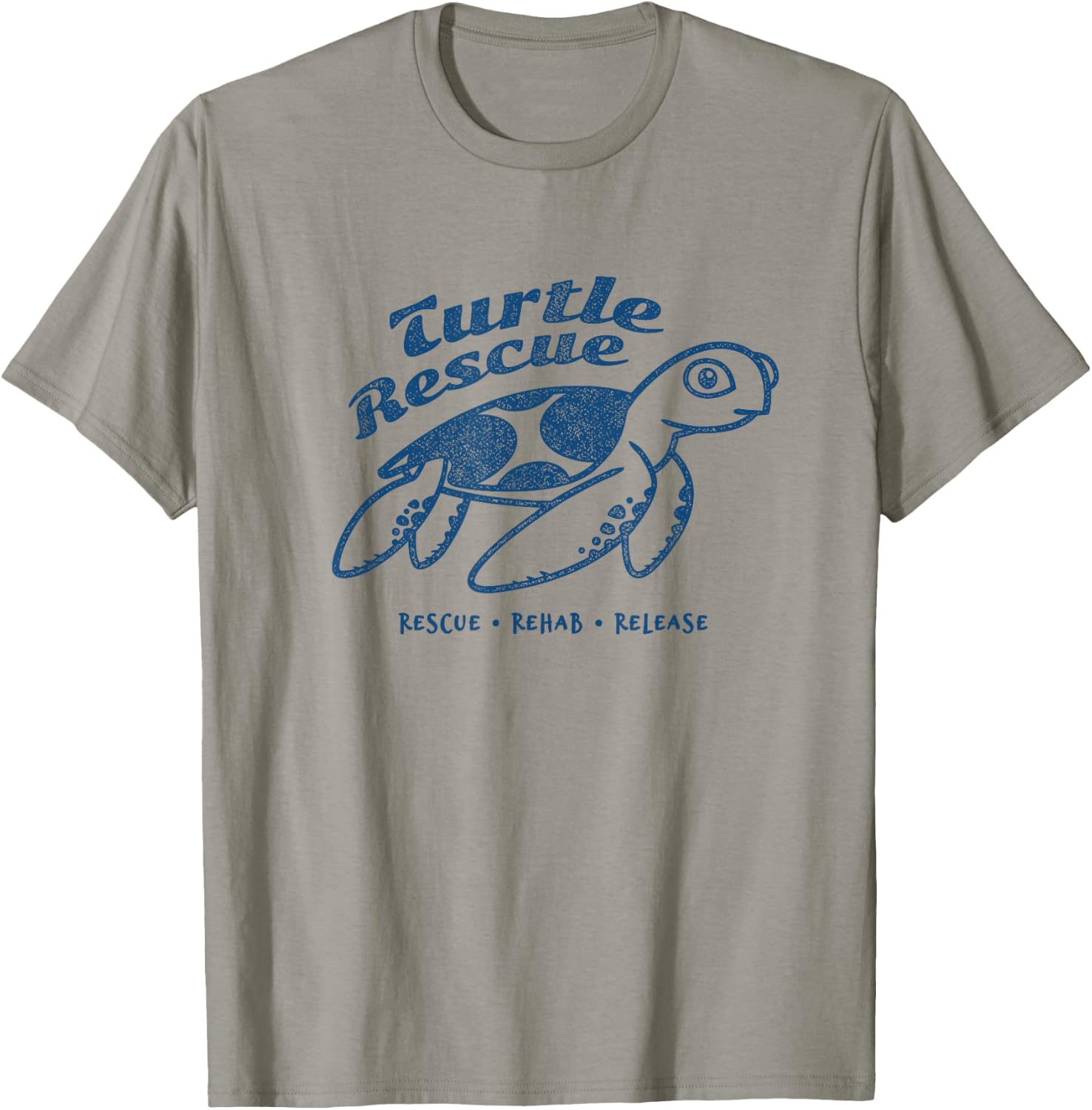 Turtle Rescue - Rescue Rehab Release Turtle Conservation T-Shirt - T-Shirt | Sand