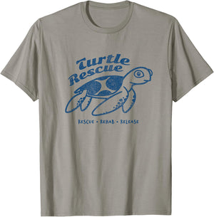 Turtle Rescue - Rescue Rehab Release Turtle Conservation T-Shirt - T-Shirt | Sand