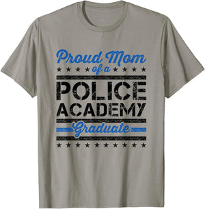 Proud Mom of a Police Academy Graduate T-Shirt - T-Shirt | Sand