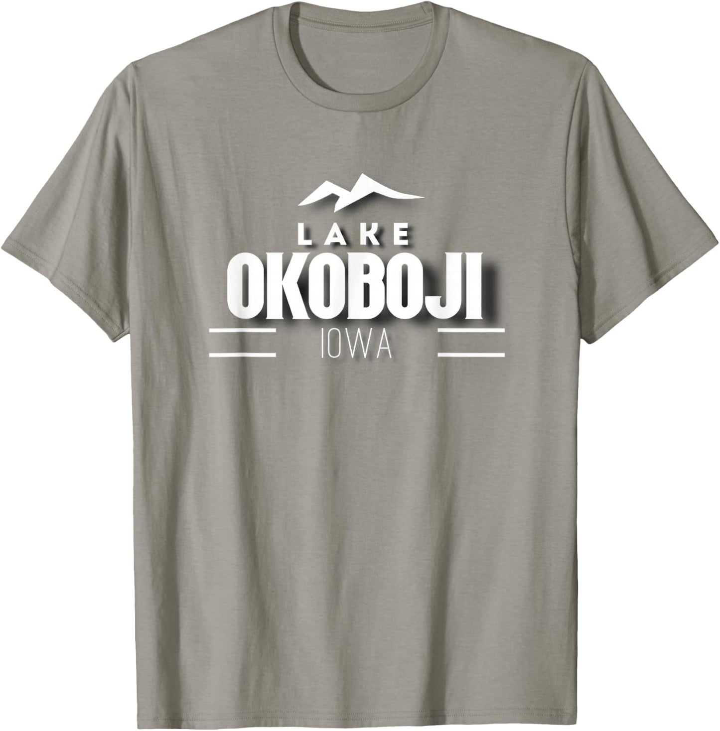 Lake Okoboji Iowa T-Shirt - T-Shirt | Sand