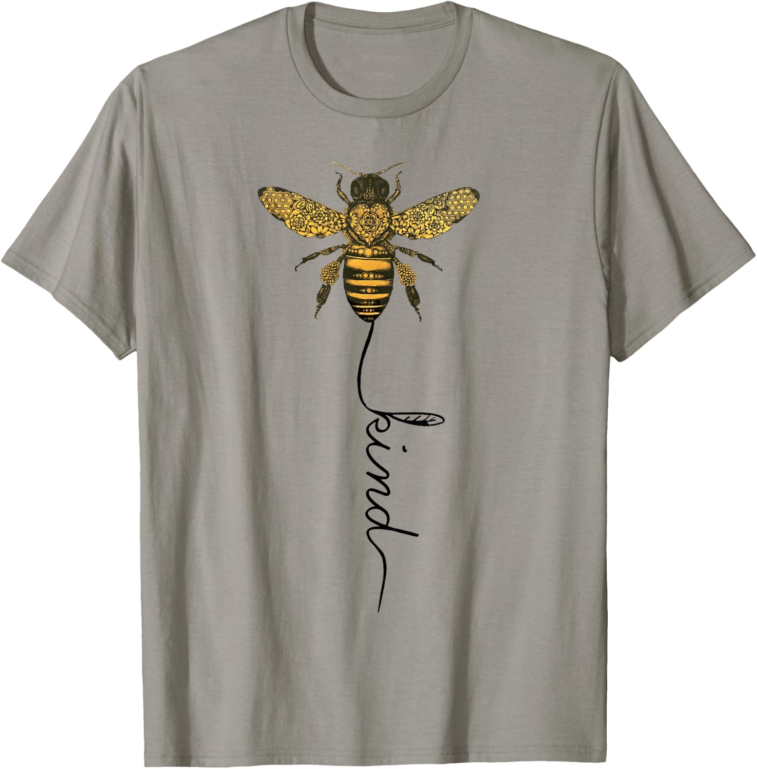 Cool Bee Kind Be Kind T Shirt Gift Men T-Shirt - T-Shirt | Sand
