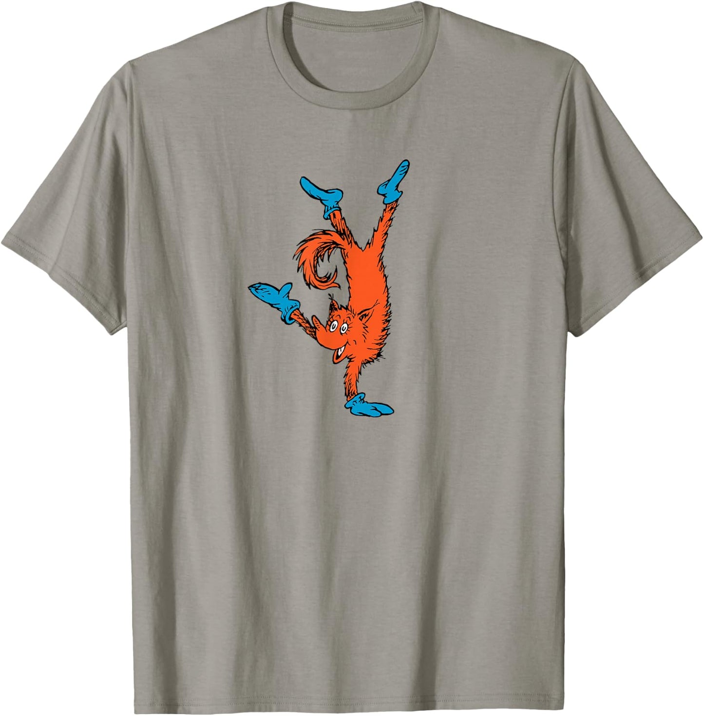Dr. Seuss Fox in Socks Handstand T-Shirt - T-Shirt | Sand
